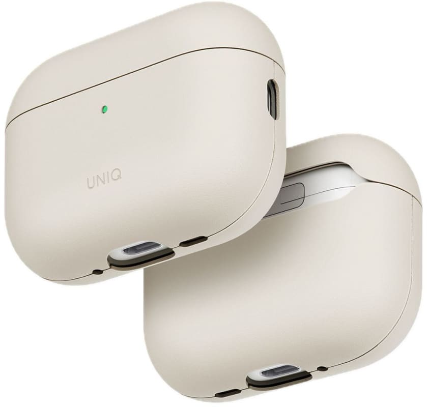 Чехол Uniq для Airpods Pro 3 Lyden Vex Leatherette, серый